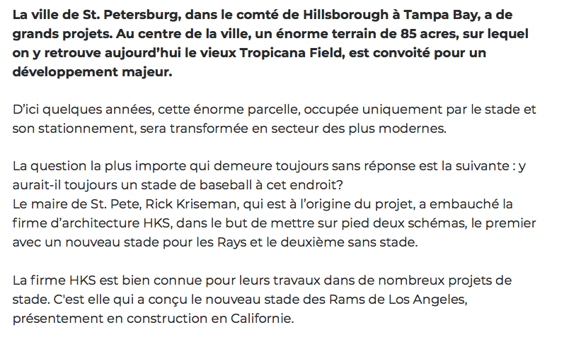 TAMPA BAY va aller de l'avant...