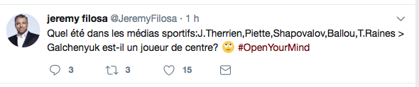 Tellement drôle quand les médias des autres sports s'EXCITENT l'été...