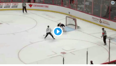 Thomas Chabot se permet un PETER FORSBERG...