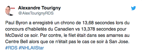 Ti Paul aurait battu Connor McDavid...
