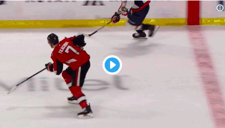 Tom Wilson et Brady Tkachuk ADORENT jouer au hockey ensemble...HAH!!!