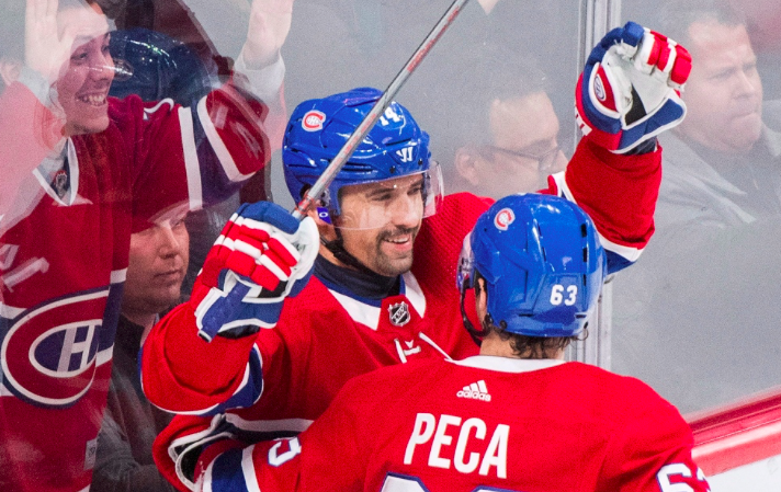 Tomas Plekanec a tout donné pour son 1000e match....