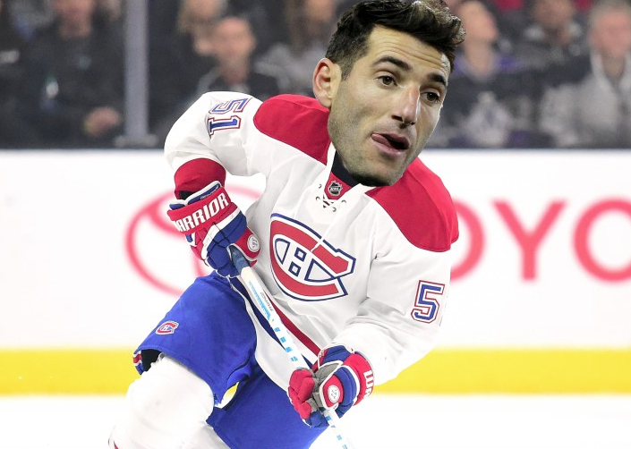 Tomas Plekanec ADORE le SOCCER...mais là....