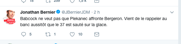 Tomas Plekanec ENCORE HUMILIÉ par Babcock...