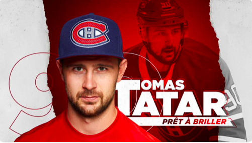 Tomas Tatar est en AMOUR avec la ville de Montréal...