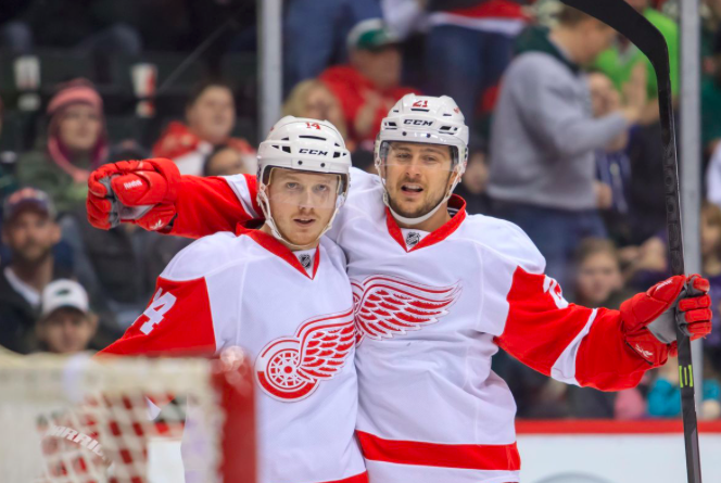 Tomas Tatar et Gustav Nyquist...deux CHUMMÉS qui seront RÉUNIS....