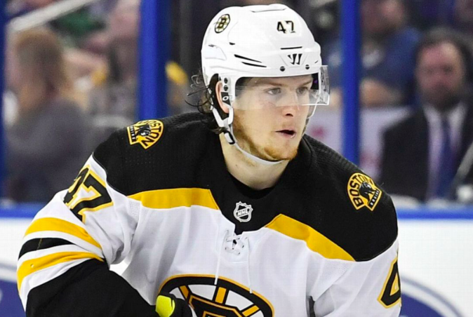 Torey Krug est mieux d'avoir préparé ses valises...