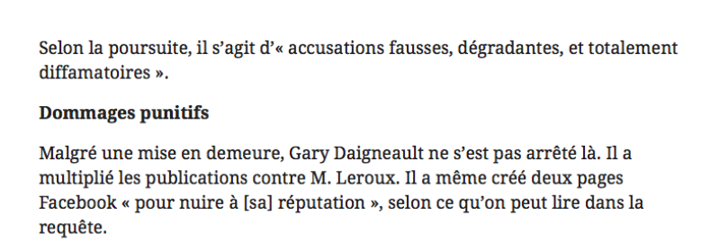 Tout le monde en parle a essayé d'avoir Stéphane Leroux...