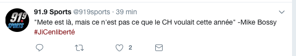 Tout le Québec est rendu HATER du CH...