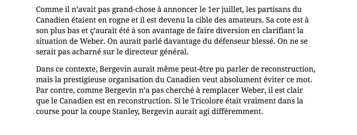 TOUTE la pression sur Carey Price...ENCORE...