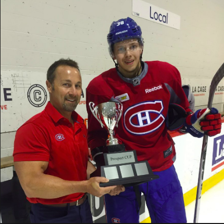 Trevor Timmins commence à CH...dans ses boxers....