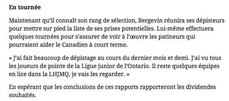 Trevor Timmins ne contrôle plus rien..