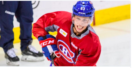 Trevor Timmins nous parlait de Lukas Vejdemo comme d'un JACOB de la ROSE avec plus de talent offensif..