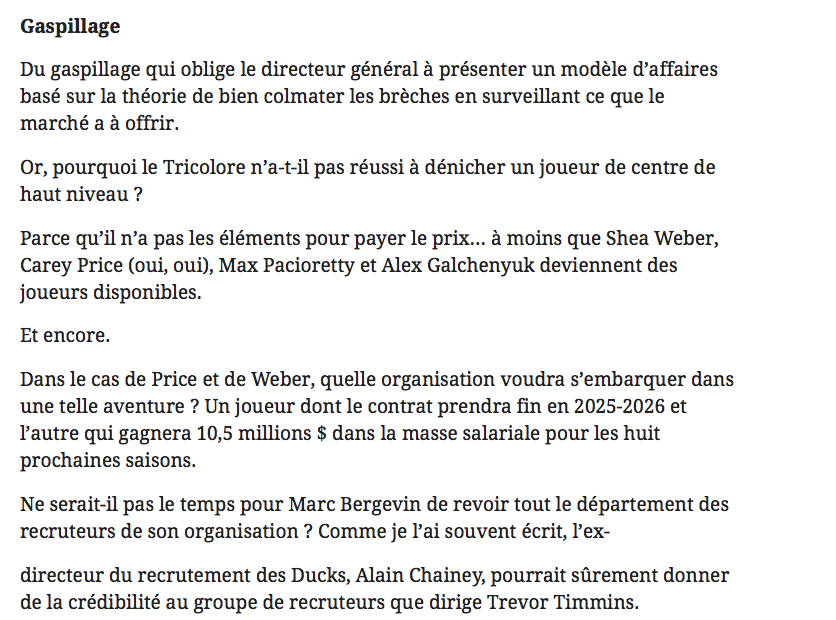 Trevor Timmins...LE PIRE RECRUTEUR de l'HISTOIRE...