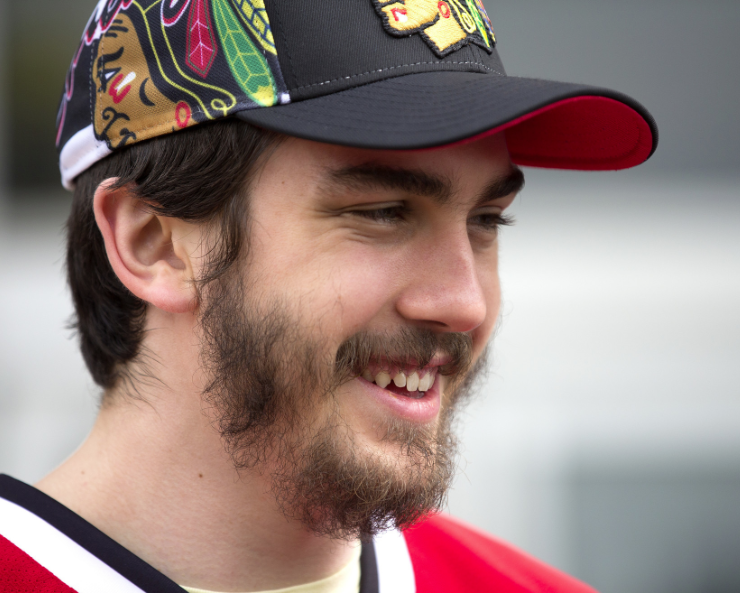 Trevor Van Riemsdyk est déjà un membre des Hurricanes de la Caroline..