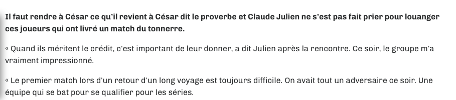 Tu NIAISES Claude...