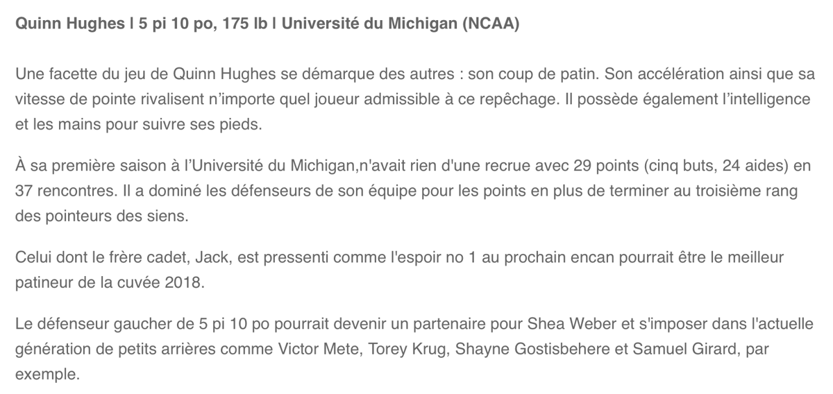 TVA SPORTS, ajoute quelques noms pour le CH...