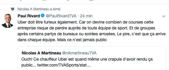UBER...Les grands PERDANTS de ce SCANDALE.....