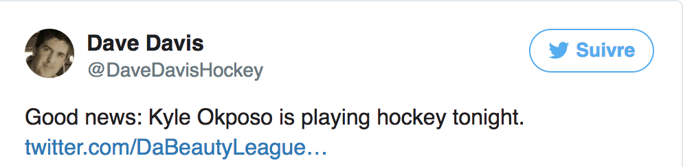 Un autre miraculé du hockey fait un retour...