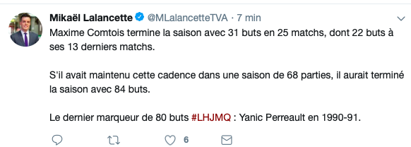 Un autre Québécois....que Trevor Timmins a REGARDÉ de HAUT?