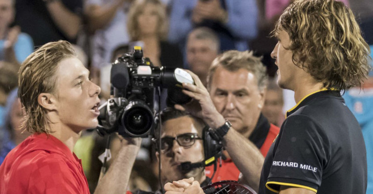 Un AUTRE SCOOP de TVA SPORTS!!! Denis Shapovalov à la COUPE RYDER du TENNIS....