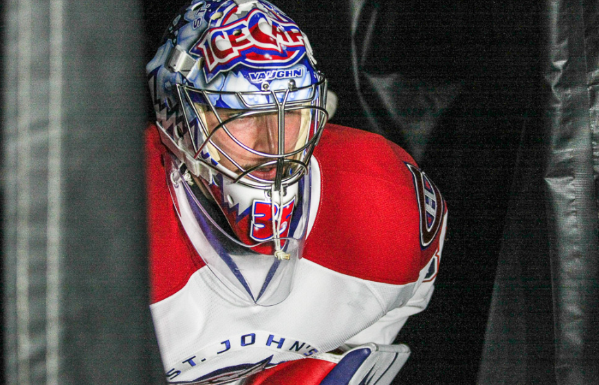 Une autre équipe dans le DERBY Charlie Lindgren...