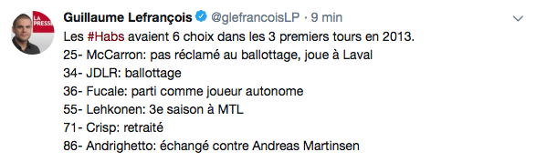 Une belle petite récolte pour notre Trevor...