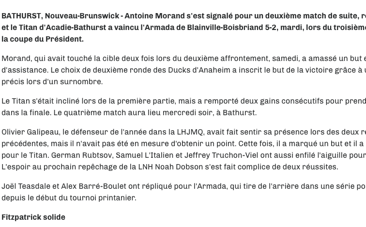 Une preuve que Marc Bergevin veut descendre au repêchage?