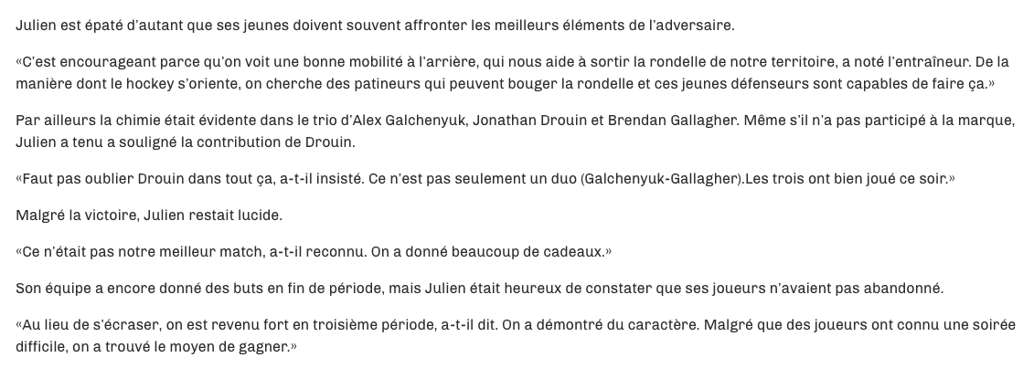 VALORISER les JEUNES et les FÉLICITER..un beau message pour VISER les LÂCHES....