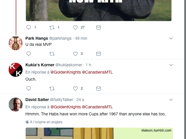 Vegas est allé trop LOIN en attaquant le CH?
