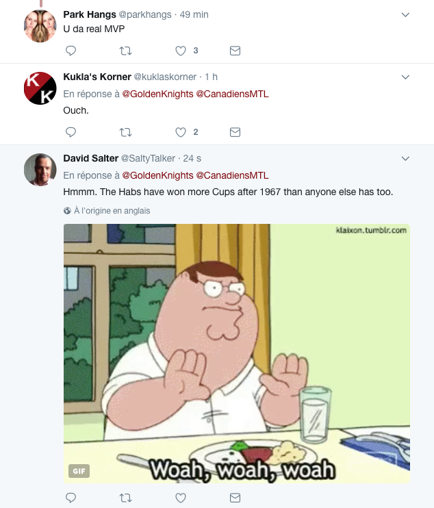Vegas est allé trop LOIN en attaquant le CH?