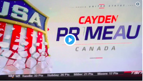 Vidéo: Cayden Primeau sur les traces de Carey Price....