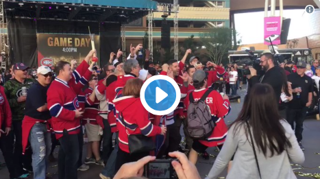 Vidéo: HAHA!!! Les COLONS SAOULS du Québec..à Vegas...