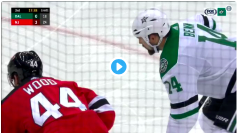 Vidéo: Jamie Benn qui CASSE une FACE...mais qui se fait CASSER la FACE...