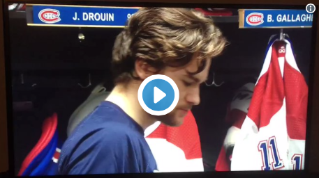 Vidéo: Jonathan Drouin CRACHE par TERRE!!!!!