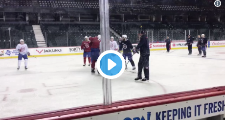 Vidéo: La vidéo de L'ALTERCATION entre Andrew Shaw et Joe Morrow..