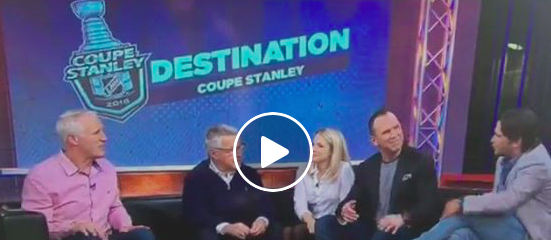 Vidéo: Même les collègues de Michel Bergeron rient de lui!!!!!