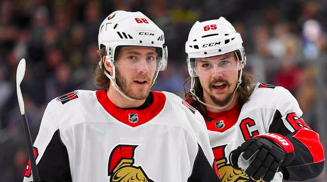 Vidéo: Mike Hoffman et Erik Karlsson...le SANG VA COULER....