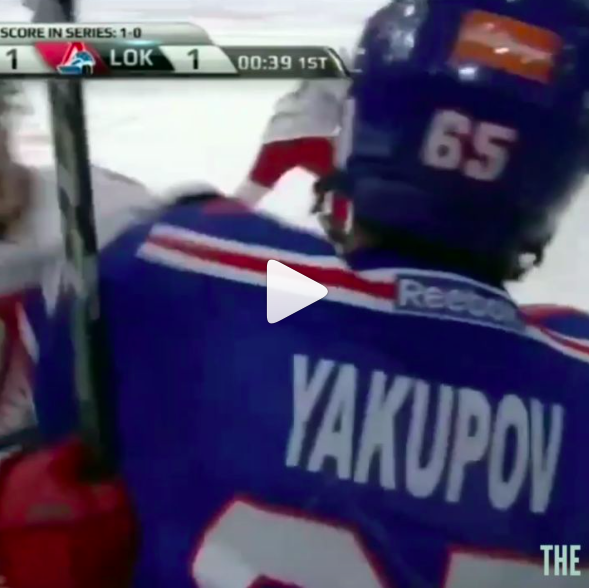 Vidéo: Nail Yakupov s'est fait DÉFONCER la FACE...