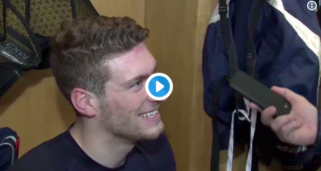 Vidéo: Pierre-Luc Dubois a le MOT MATURITÉ ÉTAMPÉ dans le FRONT.