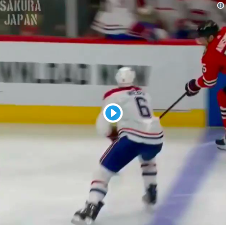 Vidéo:  Shea Weber a donné une COMMOTION à Artem Anisimov....