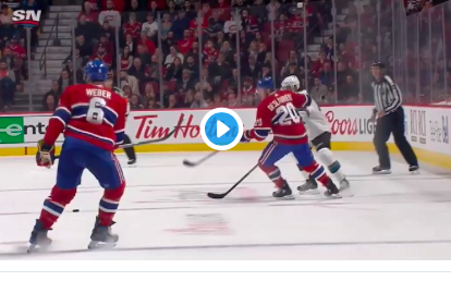 Vidéo: Shea Weber DÉTRUIT sa VICTIME!!!