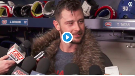 Vidéo:  Tomas Tatar ne sait pas que ça vient de GAME of THRONES!!! HAHA!!!