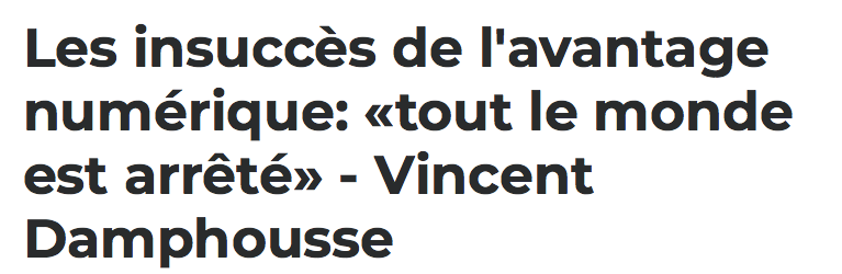 Vincent Damphousse est un GÉNIE!!!