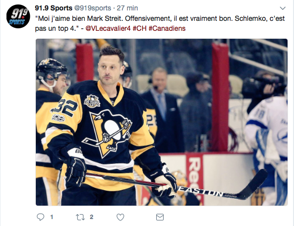 Vincent Lecavalier RAMASSE Schlemko...