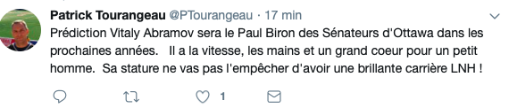 Vitaly Abramov le TI-PAUL des Sénateurs...