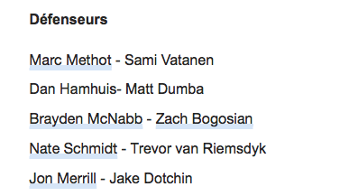  ​Voici les GOLDEN KNIGHTS de Vegas...