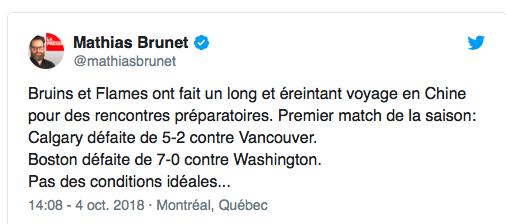 Voilà pourquoi Geoff Molson a REFUSÉ d'aller en CHINE..