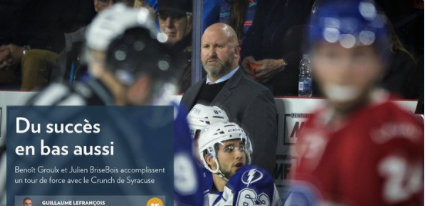 Voilà pourquoi Julien Brisebois doit débarquer à Montréal..Avec son CHUM BENOÎT GROULX....