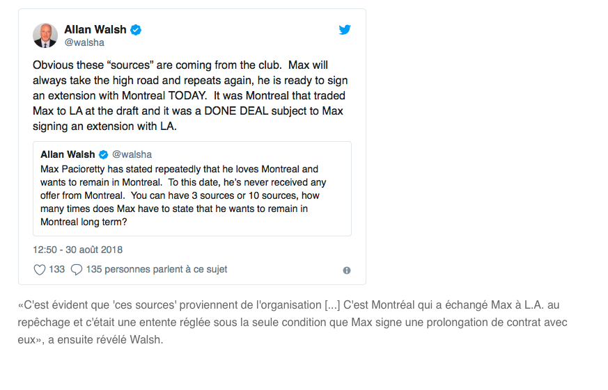 Voilà pourquoi PATCH a CONGÉDIÉ Pat Brisson...pour Allan Walsh...